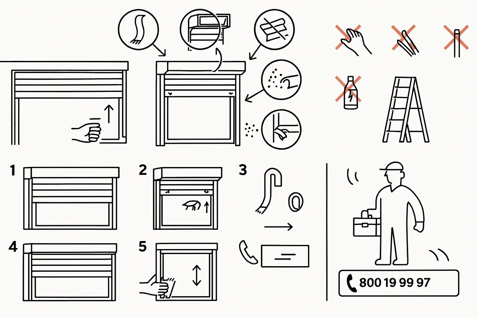 Come sbloccare una tapparella bloccata